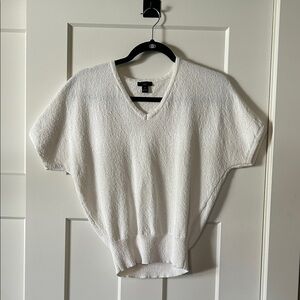Ann Taylor Cream Knit Sweater
